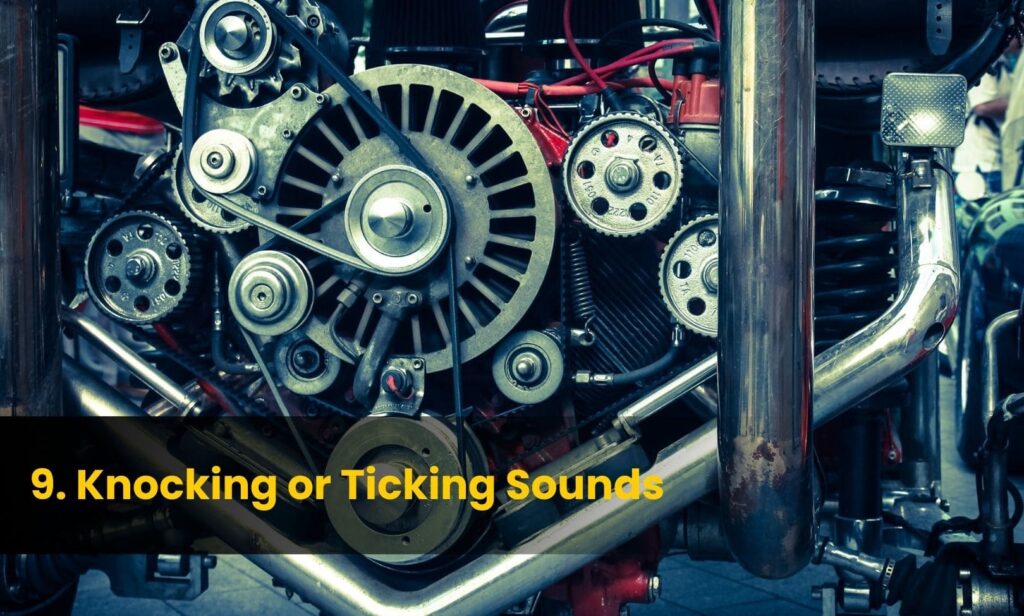 Knocking or Ticking Sounds